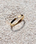 指輪 リング 金属アレルギー対応 2mm一粒ジ...の詳細画像3