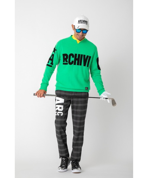 ニット ＜MENS＞アルチビオゴルフウェア カシミヤ１００％プルオーバー ＜MENS＞アルチビオゴルフウェア