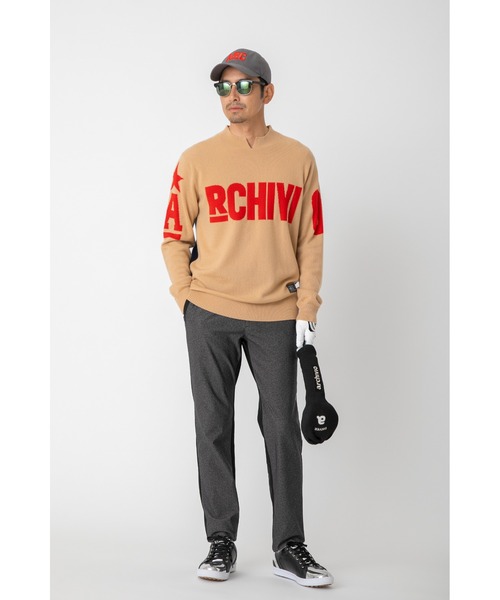 ニット ＜MENS＞アルチビオゴルフウェア カシミヤ１００％プルオーバー ＜MENS＞アルチビオゴルフウェア