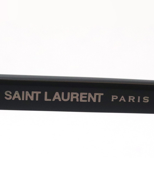 伊達メガネ メガネ 眼鏡 「SAINT LAURENT/サンローラン」スクエア メガネ SL M110F 001 レディース メンズの画像