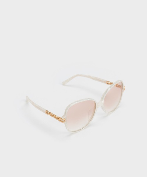 ジミーチュウ　Beckyクリスタル　オーバーサイズサングラス　バタフライフレーム JIMMY CHOO Jimmy Choo ジミーチュウ サングラス LEELA/S