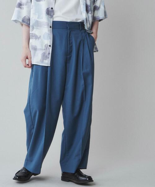 Lucy　0324 LUCY（ルーシー） スラックス LUCY/起毛TR ワイドカーゴスラックス