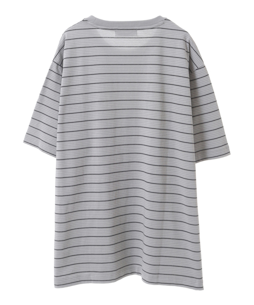 【MASTER FRAME】マルチボーダークルーネックTシャツ MASTER FRAME tシャツ 「MASTER FRAME」マルチボーダークルー