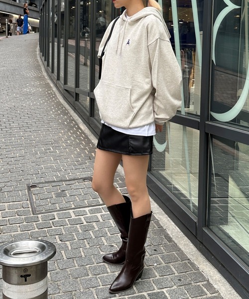 ALAND パーカー 「UNISEX」ALAND／ワッペンフーディー（ウラケ