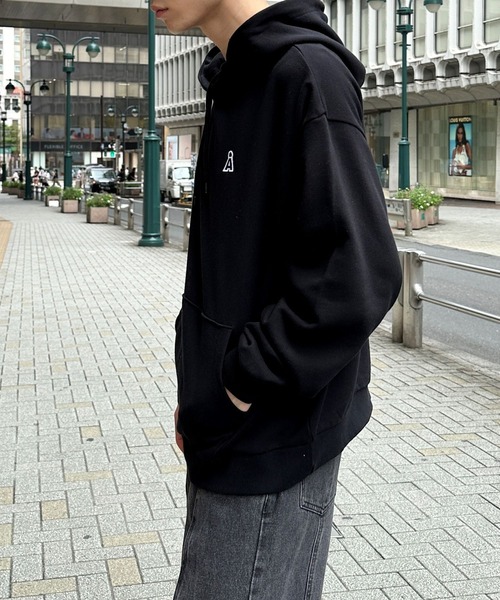 パーカー 「UNISEX」ALAND／ワッペンフーディー（ウラケ）  2973773 レディース メンズ UNISEX】ALAND／ワッペンフーディー（ウラケ） 2973773