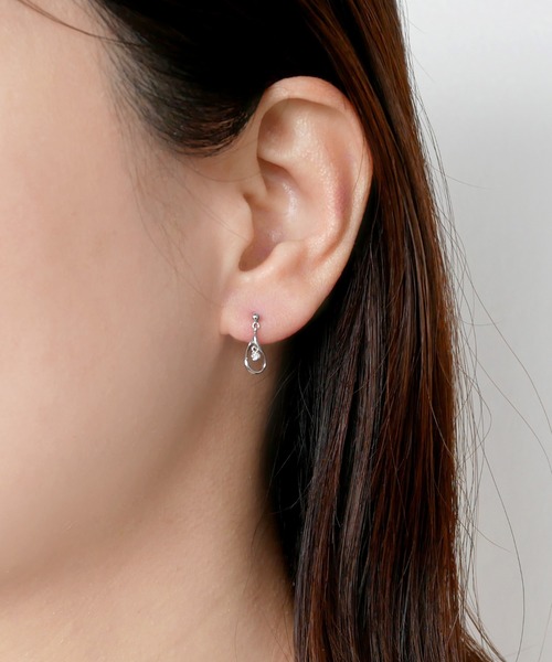 VENDOME AOYAMA（ヴァンドーム青山） ピアス K10ホワイトゴールド