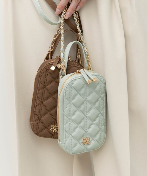 RANDA（ランダ） ショルダーバッグ バッグ 2WAYキルティングマルチ