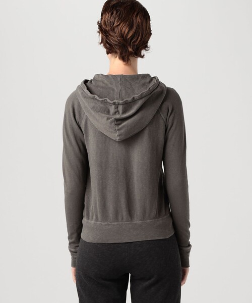 パーカー バックパイルスエット ジップアップパーカー WXA2884 レディース JAMES PERSE パーカー バックパイルスエット ジップアップ
