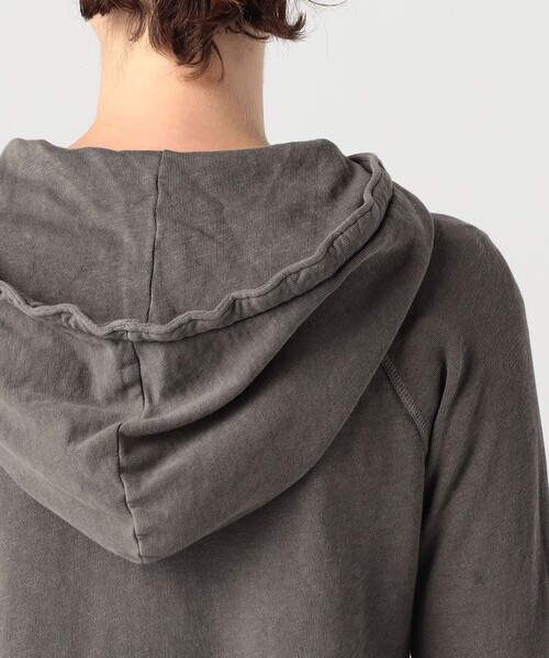 JAMES PERSE パーカー バックパイルスエット ジップアップ