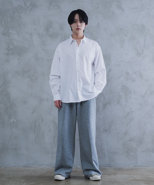 AROUND FLAVA シャツ oversized regular shirt / オーバーサイズ