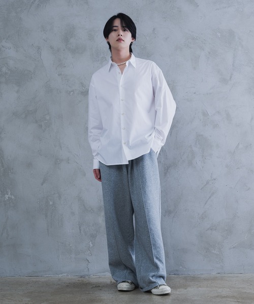 FALILV by FaLiLV オーバーサイズシャツ FISHBONE AROUND FLAVA シャツ oversized regular shirt / オーバーサイズ