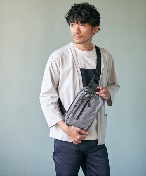 ikka（イッカ） ウエストポーチ 「雑誌MonoMax5月号掲載」メランジ