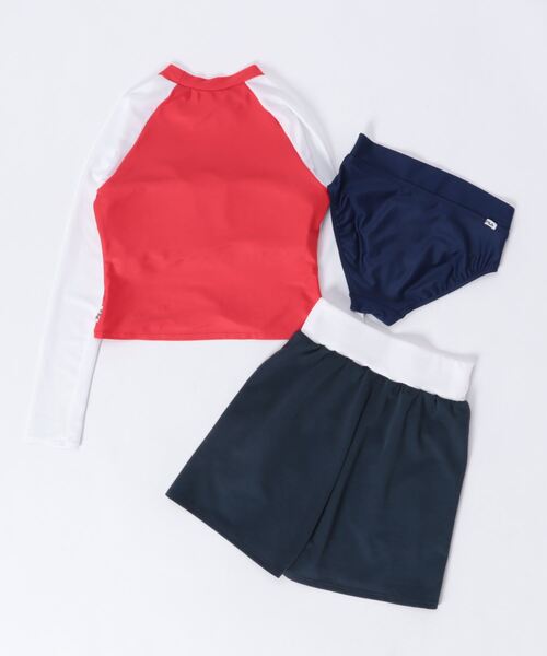 【WT】FILA/(W)婦人水着3点セット FILA（フィラ） 水着 コンビネゾン付き3点セット水着 レディース