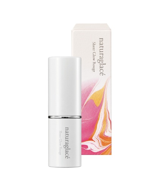 Naturaglace（ナチュラグラッセ） 口紅 リップ シアーグロウ ルージュ