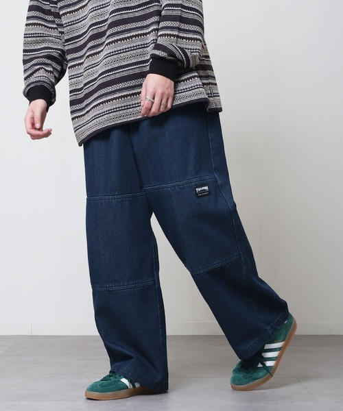 THRASHER（スラッシャー） ジーンズ カツラギ ・ デニム ワイド