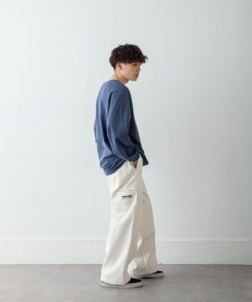 THRASHER（スラッシャー） ワイドパンツ ジーンズ カツラギ ・ デニム