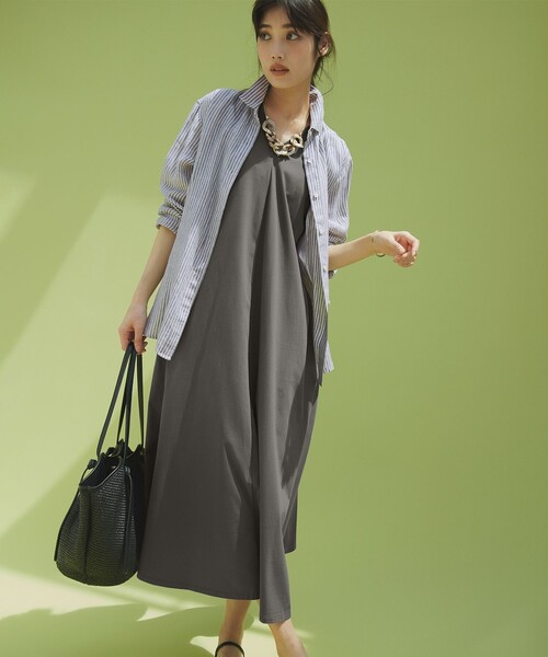 23区 ブラウス シャツ 「Oggi8月号掲載/洗える」LIBECO