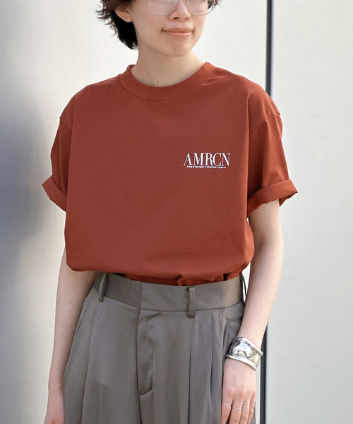 tシャツ Tシャツ レディース 「AMERICANA/アメリカーナ」MASTERPIECE back Tsh｜zozo｜13