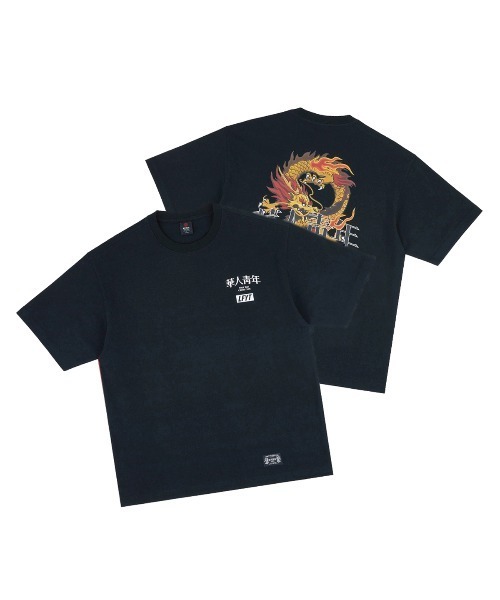 【新品未使用】familiar 半袖Tシャツ 黒 LFYT tシャツ エルエフワイティー × ワーヤンチンニン x 「華人青年