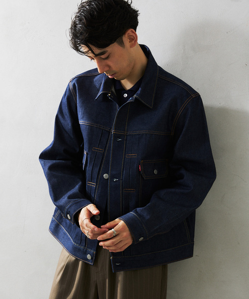 【希少XL】リーバイス TYPE2 Gジャン OAHE TIDES 正規店購入 リーバイス LEVI'S リーバイス/Levi's TYPE 2 TRUCKER OAHE TIDES