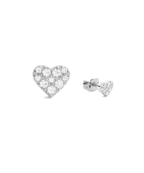 ピアス Crystal Heart Stud Earring レーディスピアス ローズゴールド／シルバー／ゴールド 片耳用 レディース メンズ
