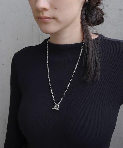 ネックレス SILVER925 トーラスラリエット レディース メンズの画像