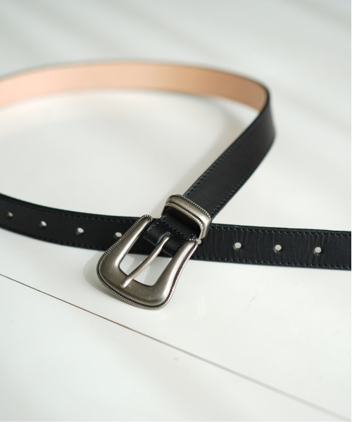 rurumu:  20ss ベルト　黒　新品 rurumu:（ルルムウ）の「rurumu:/ルルムウ/leather corset belt