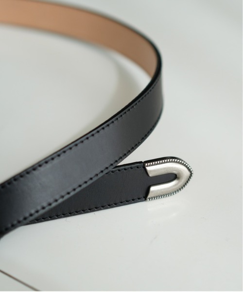 rurumu: ベルト　黒 rurumu:（ルルムウ）の「rurumu:/ルルムウ/leather corset belt