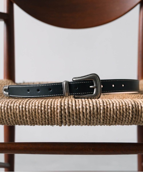 LURAKU ベルト 「LURAKU」Cow Leather Western Belt メンズ : ZOZOTOWN