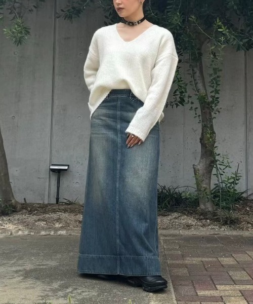 forget-me-nots（フォーゲットミーノッツ） ニット セーター Vネック