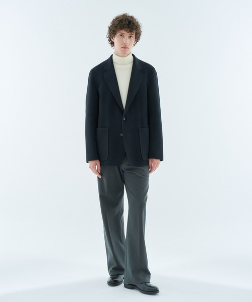 MANDO / MANDO マンド/テーラードジャケット/3/ウール/NVY/無地/濃紺 mando（マンド） ジャケット テーラードジャケット mando / ウール