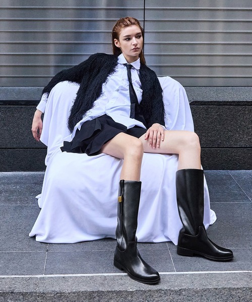【RH取扱い】最新作♪ ★ Emme Parsons ★ Ernest in Ivory CHARLES ＆ KEITH ブーツ Yvette イヴェット メタリック