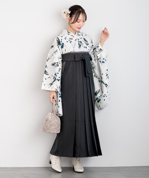 SOUBIEN（創美苑） 着物 卒業式 floroレディース袴4点セット （着物