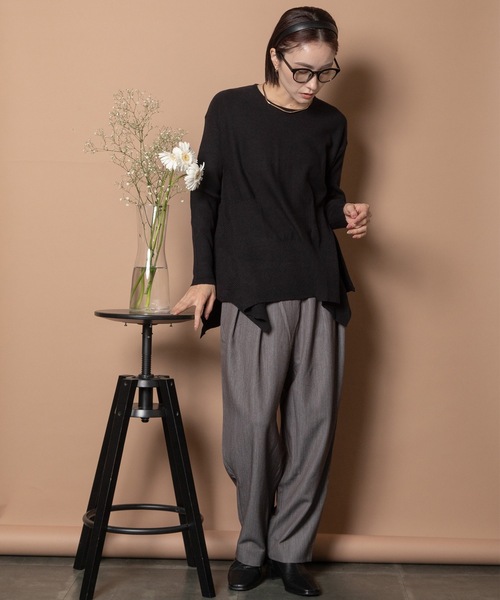 Bou Jeloud（ブージュルード） スラックス パンツ TRストレッチタック
