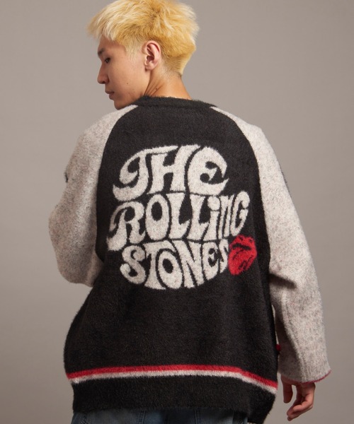 FJ825 新品 訳有 ROCHAS ロシャス ニットカーディガン バルーン40 JACKROSE（ジャックローズ） カーディガン B-TRS SHAGGY KNIT JQ