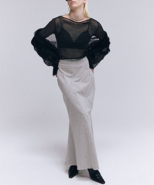 スカート PIGMENT SWEAT SKIRT josemoon JOSE MOON（ジョゼムーン） スカート PIGMENT SWEAT SKIRT/ピグメント
