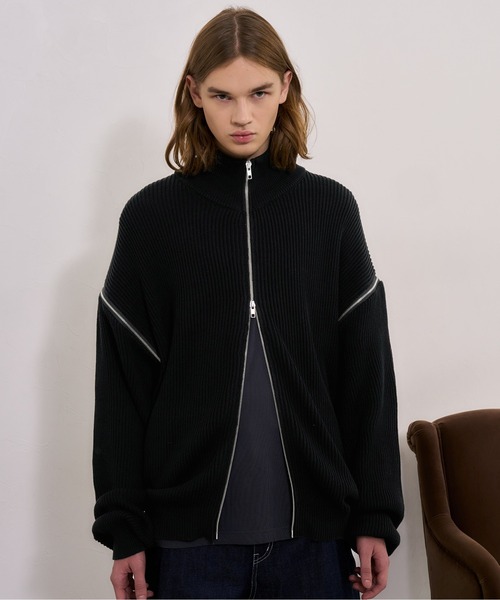 BLAYMORE セーター ニット Triple Zip Drivers Knit / 3way仕様 メンズ