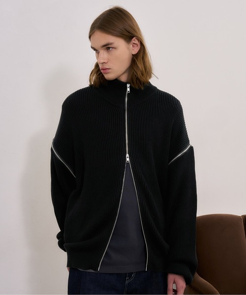 BLAYMORE セーター ニット 「BLAYMORE」 Triple Zip Drivers Knit