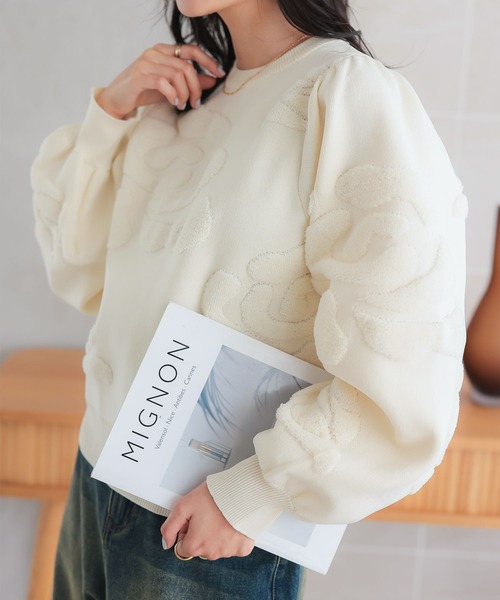 超希少 Supreme Rose Sweater ブラウン セーター バラ 薔薇 Supreme 'Rose Sweater'ローズセーター ニット 薔薇 - ブランド古着の