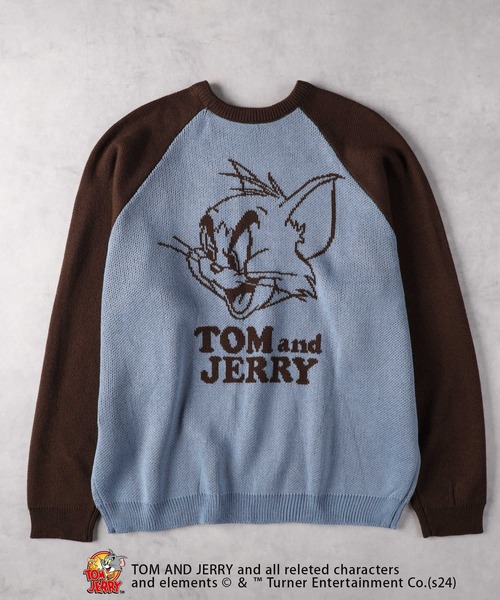 Right-on（ライトオン） セーター ニット 「WEB限定」TOM and JERRY