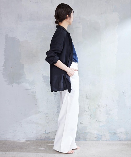 SLOBE IENA」 テーラードジャケット - ブラック レディース セール