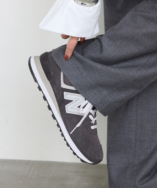 new balance ニューバランス スニーカー 24cm U574ESJ New Balance U574ESJ BLACK （ニューバランス U574ESJ-ブラック