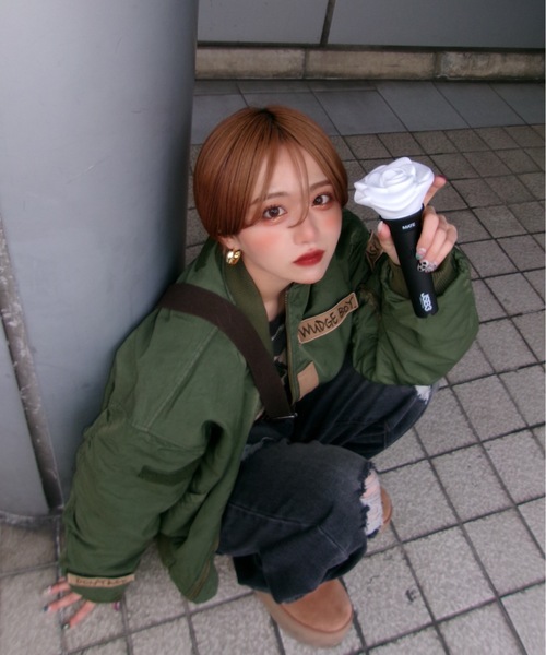 WudgeBoy ブルゾン アウター ma1 メンズ : ZOZOTOWN Yahoo!店