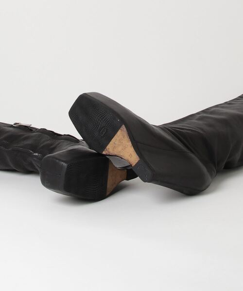 Rick Owens（リック・オウエンス） ロングブーツ 37 ブラック