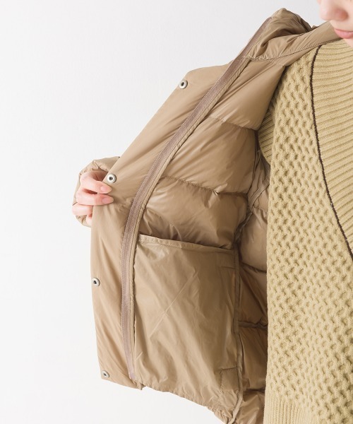 「OMNES」 ダウンジャケット MEDIUM アイボリー レディース_画像6