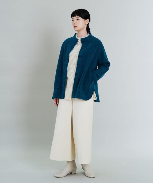 「conges payes ADIEU TRISTESSE」 ニットカーディガン FREE グレー レディース_画像2