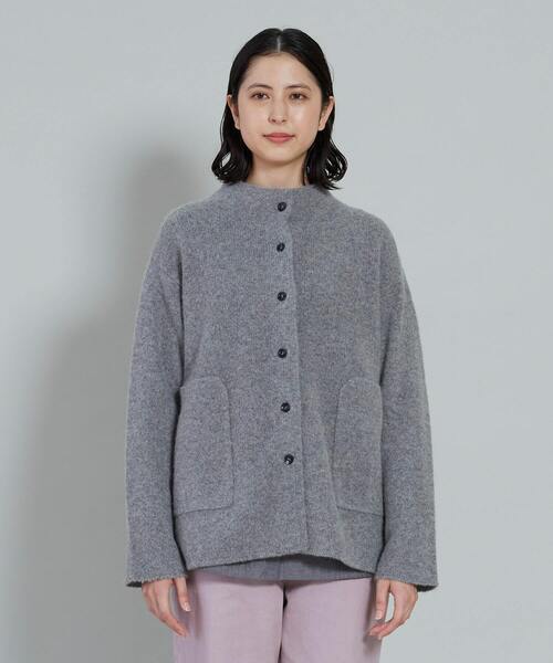 「conges payes ADIEU TRISTESSE」 ニットカーディガン FREE グレー レディース_画像9