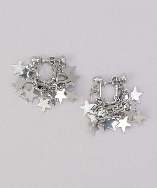 A*e様 6ee2692 レディース!アクセサリー/指輪/ネックレス/イヤリング coen（コーエン） イヤリング スターモチーフチェーンイヤリング