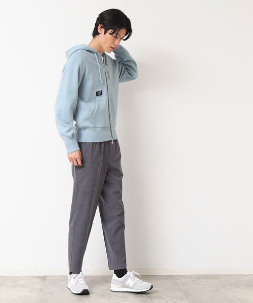 Dessin（デッサン） パーカー 「洗える」フーデッドジップパーカ
