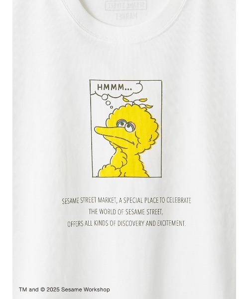 SESAME STREET（セサミストリート） tシャツ 半袖 「UNISEX」コミック